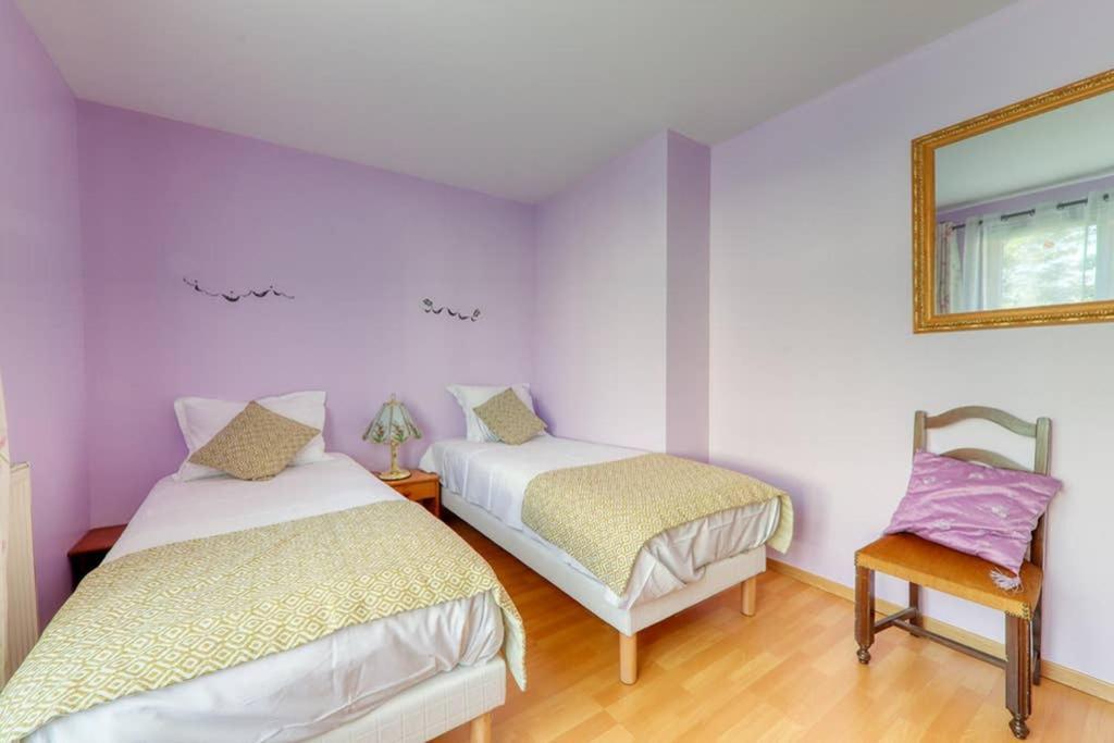 Amilly Park 6 Personnes 2 Chambres Pk Prive En Sous Sol Serris Exteriör bild
