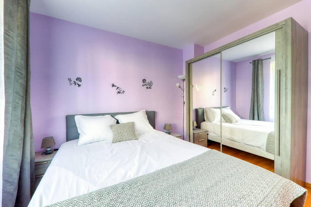Amilly Park 6 Personnes 2 Chambres Pk Prive En Sous Sol Serris Exteriör bild